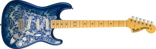 Limited Stratocaster Indigo Paisley4